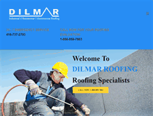 Tablet Screenshot of dilmargroup.com